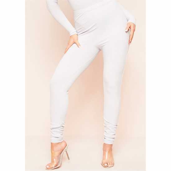 Missy Empire Ribbed Leggings  Дамско трико и клинове