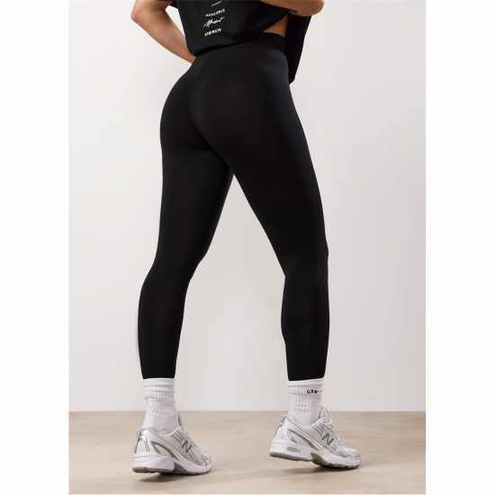 Gym King Gym King Reset Cotton Jersey Legging Black Gym King Gym King Reset Cotton Jersey Legging Black
