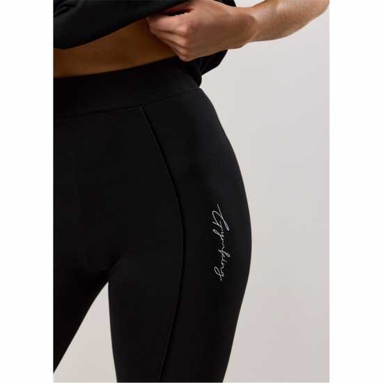 Gym King Gym King Reset Cotton Jersey Legging Black Gym King Gym King Reset Cotton Jersey Legging Black