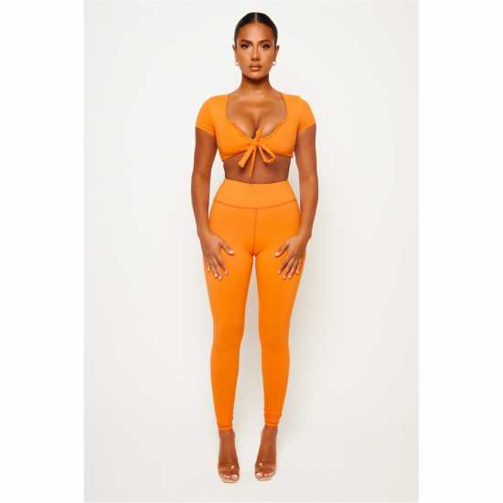 Дамско трико и клинове Honeyz Leggings Womens Оранжево Honeyz Leggings Womens Оранжево Дамско трико и клинове