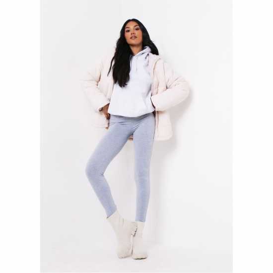 Missy Empire Jersey Basic Leggings  