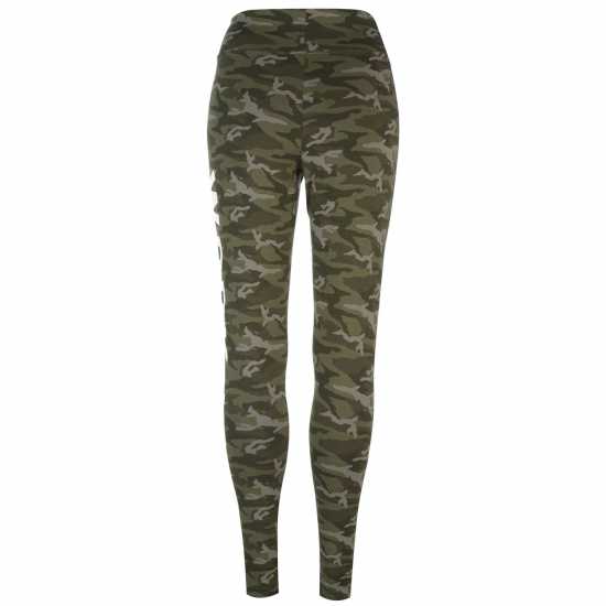 Дамско трико и клинове Golddigga Дамски Клин С Щампа All Over Print Leggings Ladies Green Camo WI Golddigga Дамски Клин С Щампа All Over Print Leggings Ladies Green Camo WI Дамско трико и клинове
