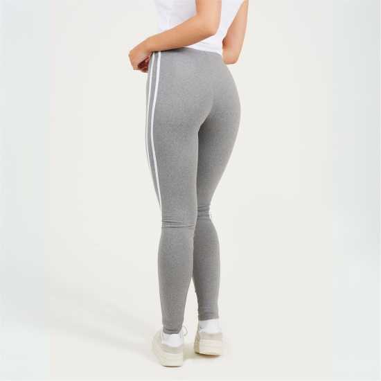 Brave Soul Grey Two Stripe Detail Leggings Brave Soul Grey Two Stripe Detail Leggings
