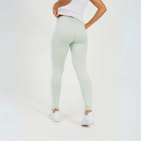 Brave Soul Mint Leggings With Stripe Detail Brave Soul Mint Leggings With Stripe Detail