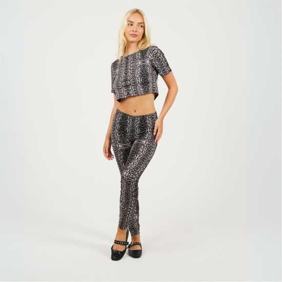 Brave Soul Snake Print Leggings Brave Soul Snake Print Leggings