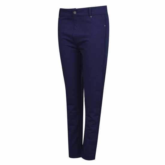 Дамски дънки Lee Cooper Дамски Джегингс Solid Jeggings Ladies Морска синьо Lee Cooper Дамски Джегингс Solid Jeggings Ladies Морска синьо Дамски дънки