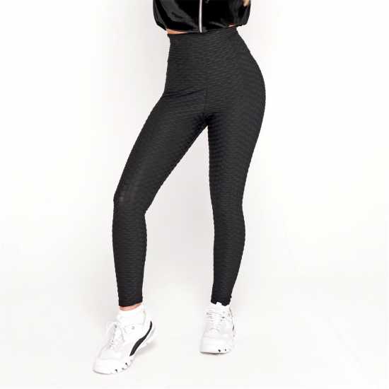 Дамско трико и клинове Miso Honeycomb Leggings Womens Miso Honeycomb Leggings Womens Дамско трико и клинове