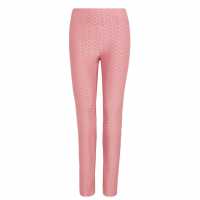 Miso Honeycomb Leggings Womens Pink Дамско трико и клинове
