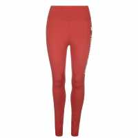 Tommy Sport High Waisted Leggings Cardinal Дамско трико и клинове