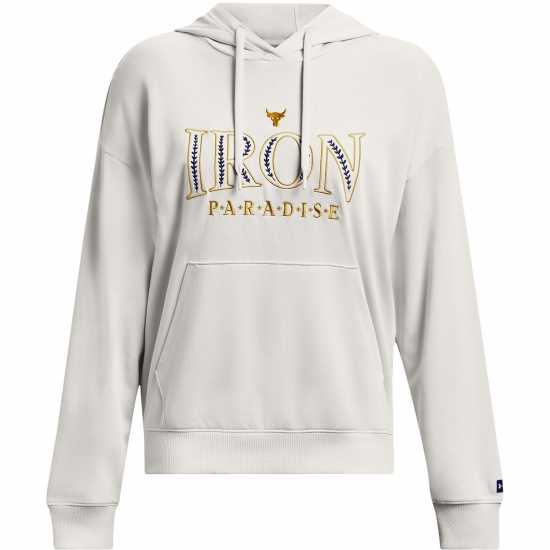 Under Armour Project Rock Everyday Hoodie Бяла глина Under Armour Project Rock Everyday Hoodie Бяла глина