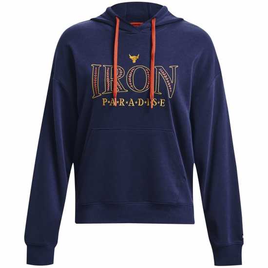 Under Armour Project Rock Everyday Hoodie Синьо Under Armour Project Rock Everyday Hoodie Синьо