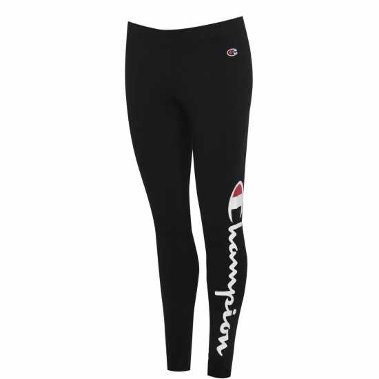 Дамско трико и клинове Champion Script Leggings Champion Script Leggings Дамско трико и клинове