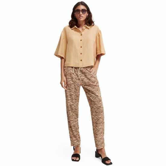 Scotch And Soda Printed Trousers  