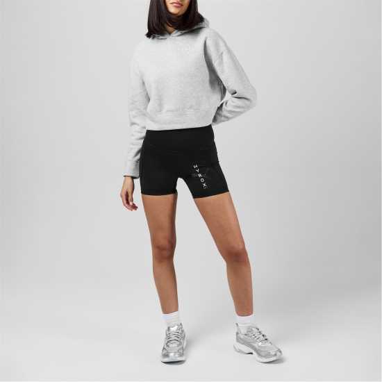 Puma Hyrox World Cropped Hoodie Пума Сиво Puma Hyrox World Cropped Hoodie Пума Сиво