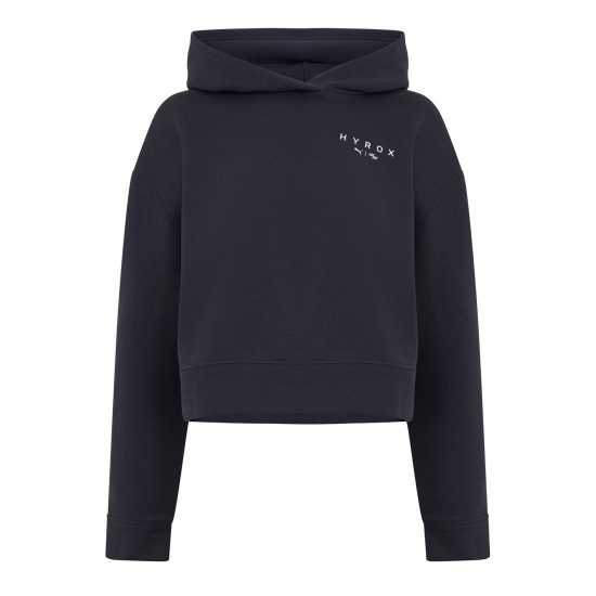 Puma Women's Hyrox World Cropped Hoodie Черно Пума 