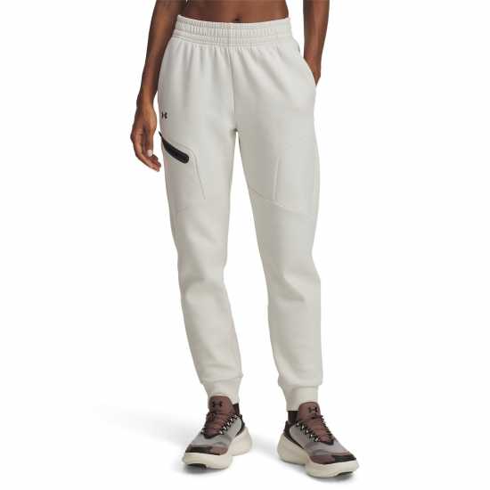 Under Armour Unstoppable Closed Hem Fleece Jogger Връхно бяло 