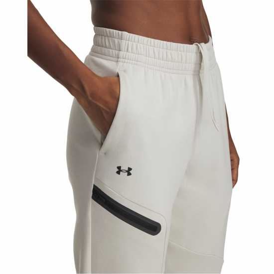 Under Armour Unstoppable Closed Hem Fleece Jogger Връхно бяло 