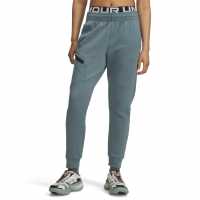 Under Armour Women's Unstoppable Closed Hem Fleece Jogger Jasper Blue 