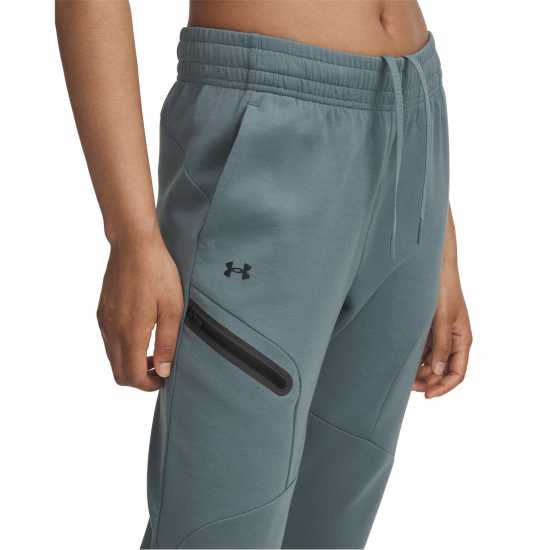 Under Armour Women's Unstoppable Closed Hem Fleece Jogger Jasper Blue Under Armour Women's Unstoppable Closed Hem Fleece Jogger Jasper Blue