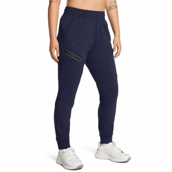 Under Armour Unstoppable Closed Hem Fleece Jogger Синьо 
