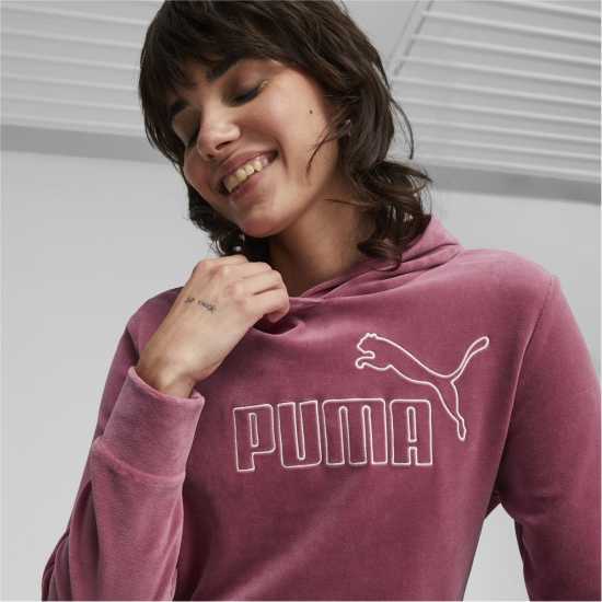 Puma Velour Oth Hoodie Womens  Дамски суичъри и блузи с качулки