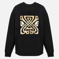Biba Спортна Блуза Women's Logo Crew Sweatshirt Черно 