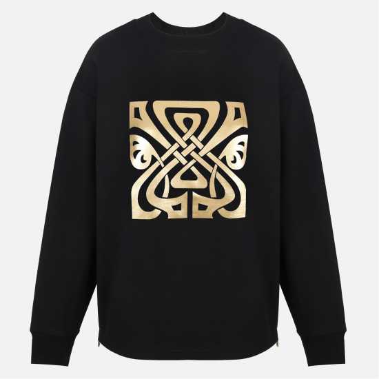 Biba Спортна Блуза Women's Logo Crew Sweatshirt Черно Biba Спортна Блуза Women's Logo Crew Sweatshirt Черно