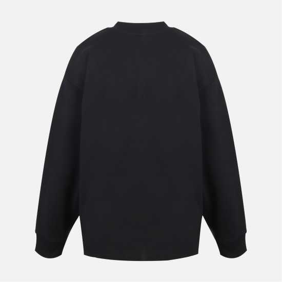 Biba Спортна Блуза Women's Logo Crew Sweatshirt Черно Biba Спортна Блуза Women's Logo Crew Sweatshirt Черно