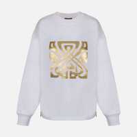 Biba Спортна Блуза Women's Logo Crew Sweatshirt крем 