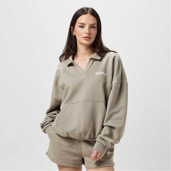 Jack Wills Women's Graphic Crew Sweatshirt  