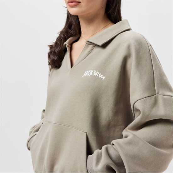 Jack Wills Women's Graphic Crew Sweatshirt  