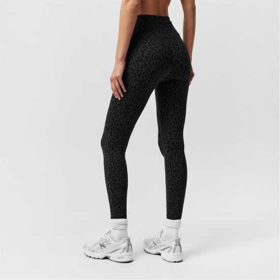 Дамско трико и клинове Miso All Over Print Leggings Womens Черно животно Miso All Over Print Leggings Womens Черно животно Дамско трико и клинове