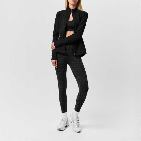 Дамско трико и клинове Miso All Over Print Leggings Womens Черно животно Miso All Over Print Leggings Womens Черно животно Дамско трико и клинове