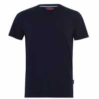 Pierre Cardin Тениска Cardin V Neck T Shirt Navy Мъжко облекло за едри хора