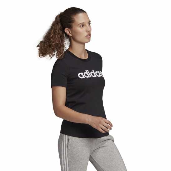 Adidas Loungewear Essentials Slim Logo T-Shirt Womens  Дамски тениски и фланелки