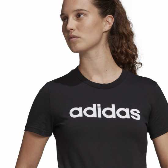 Adidas Loungewear Essentials Slim Logo T-Shirt Womens  Дамски тениски и фланелки