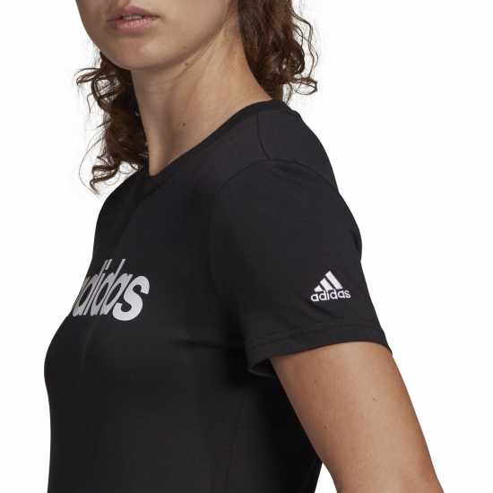 Adidas Loungewear Essentials Slim Logo T-Shirt Womens  Дамски тениски и фланелки