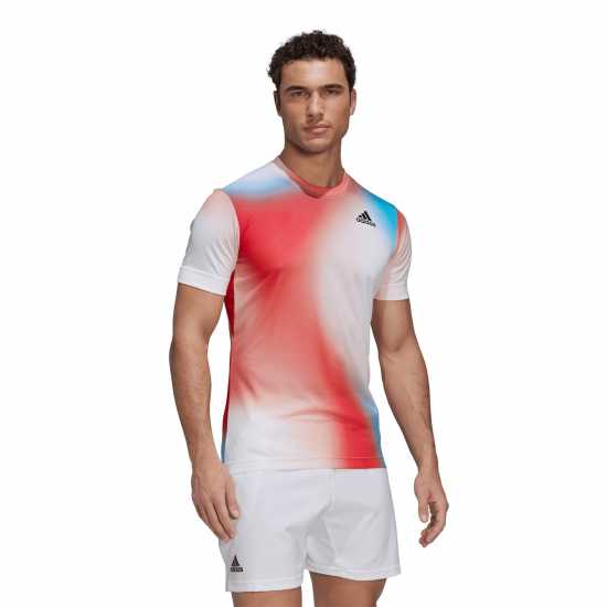 Adidas Melbourne Tee Sn99  - Мъжко тенис облекло