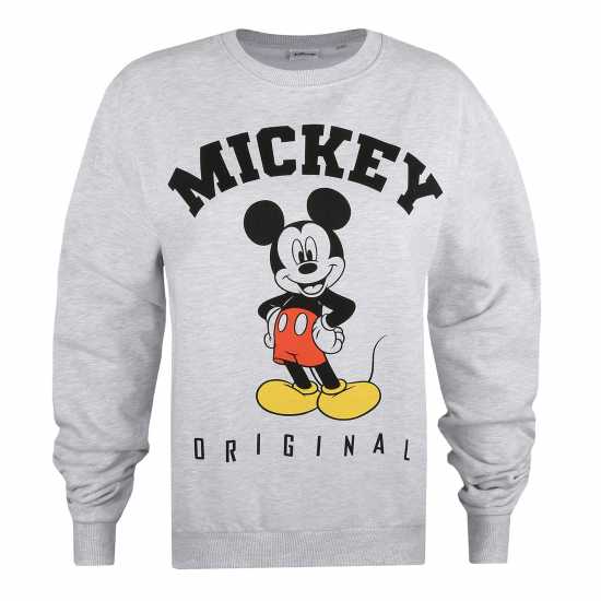 Disney Блуза С Обло Деколте Crew Neck Jumper Mickey Mouse Дамски суичъри и блузи с качулки