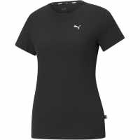 Puma Тениска Essentials Small Logo T Shirt Womens Black Дамски тениски и фланелки