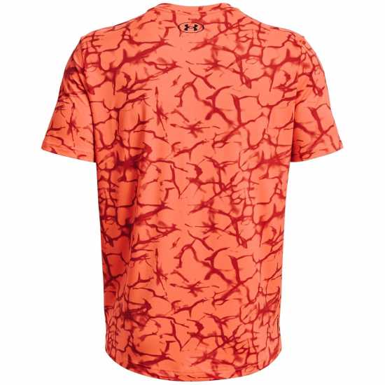 Under Armour Rush Print Ss Sn99 Orange Мъжки ризи