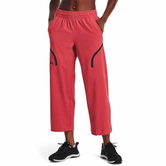 Under Armour Unstop Pnt Ld99 Red Дамски долнища на анцуг