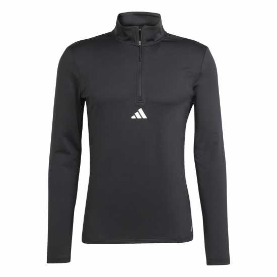 Мъжки дрехи за фитнес Adidas Мъжко Спортно Горнище Workout Quarter-Zip Track Top Mens Adidas Мъжко Спортно Горнище Workout Quarter-Zip Track Top Mens Мъжки дрехи за фитнес