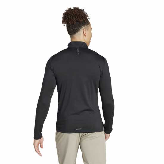 Мъжки дрехи за фитнес Adidas Мъжко Спортно Горнище Workout Quarter-Zip Track Top Mens Adidas Мъжко Спортно Горнище Workout Quarter-Zip Track Top Mens Мъжки дрехи за фитнес
