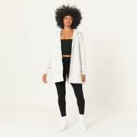 Waisted Two End Zip Through Hoodie