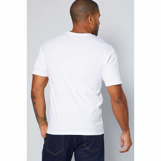 V Neck Rf T-Shirt White Мъжки ризи