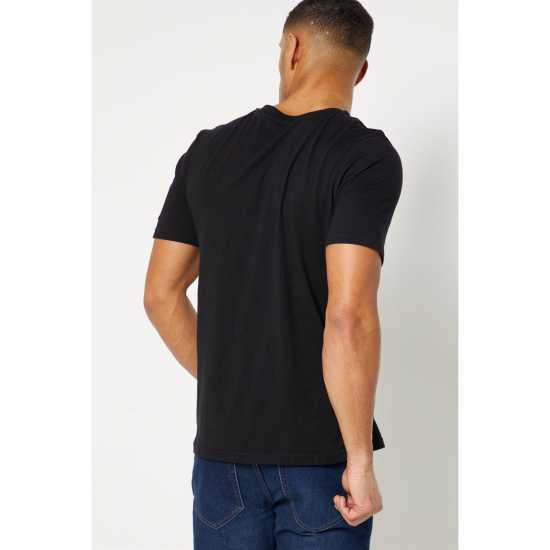 V Neck Rf T-Shirt Black Мъжки ризи