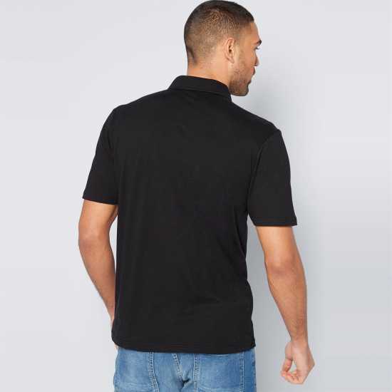 Rf Jersey Polo Black Мъжки тениски с яка