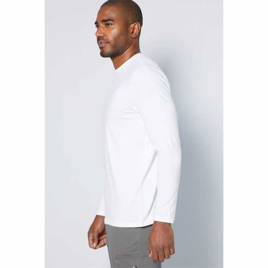L Sleeve Rf T-Shirt White Мъжки ризи