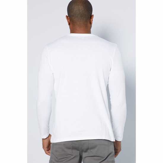 L Sleeve Rf T-Shirt White Мъжки ризи